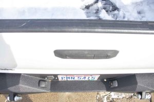 Toyota Tacoma Bumper - Rear - Fishbone Offroad - Two Stage Black Texture Powder Coated - Black - `05-`15